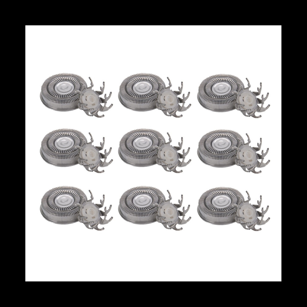Tlily 9Pcs Electric Shaver Replacement Blades Spare Blades Nasal Trimmer Temple Trimmer Electric Shaving Machine