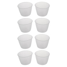 4X Plastic 120Ml Electric Cooker Rice Measuring Cup 2Pcs Clear White