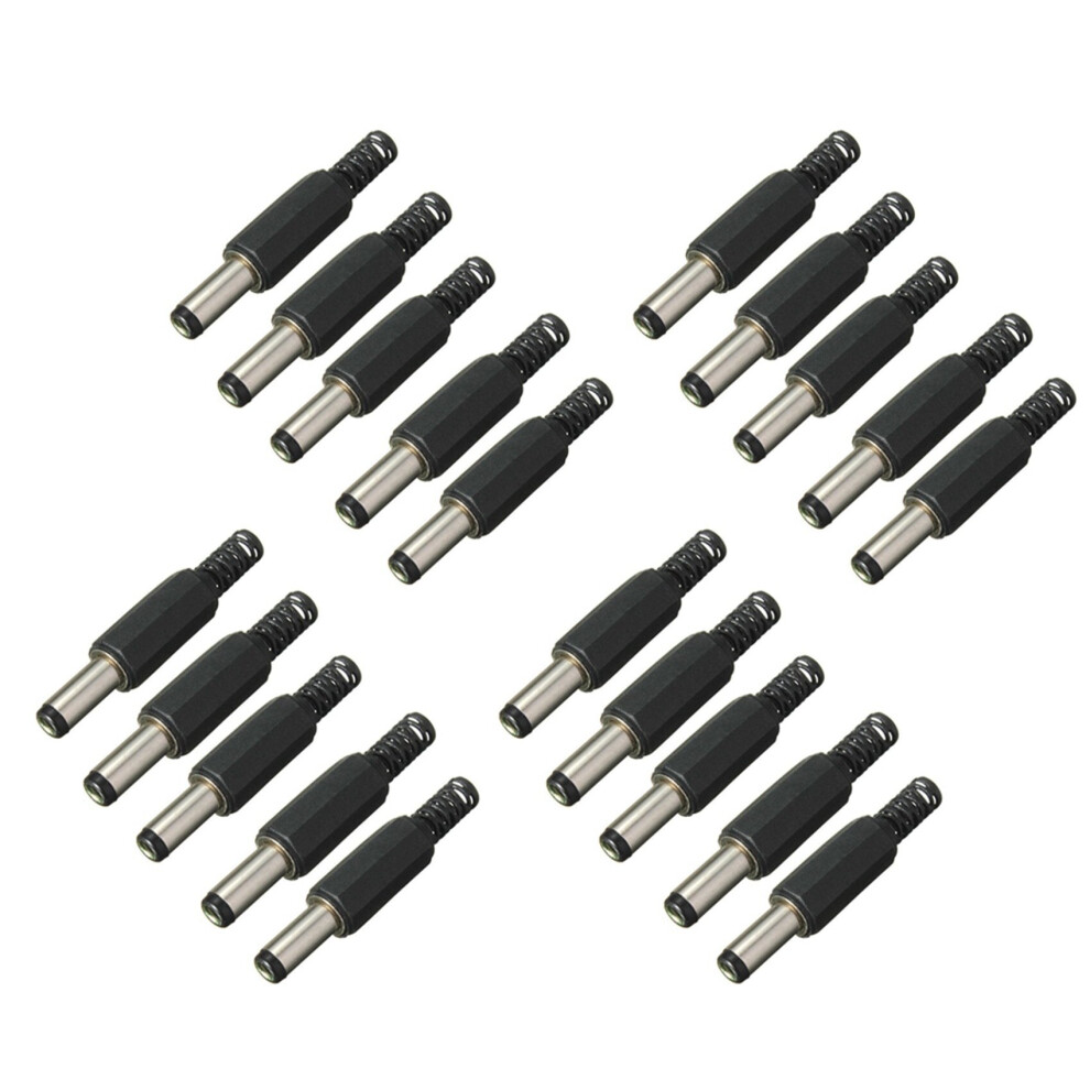 20Pcs 5.5Mm X 2.5Mm Male Dc Power Plug Socket Adapter Adaptor Connector 4762365709658