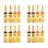 Gold Plated Banana Plugs 8 Red 8 Black 4mm 16 Pcs LL68-4BP1 1