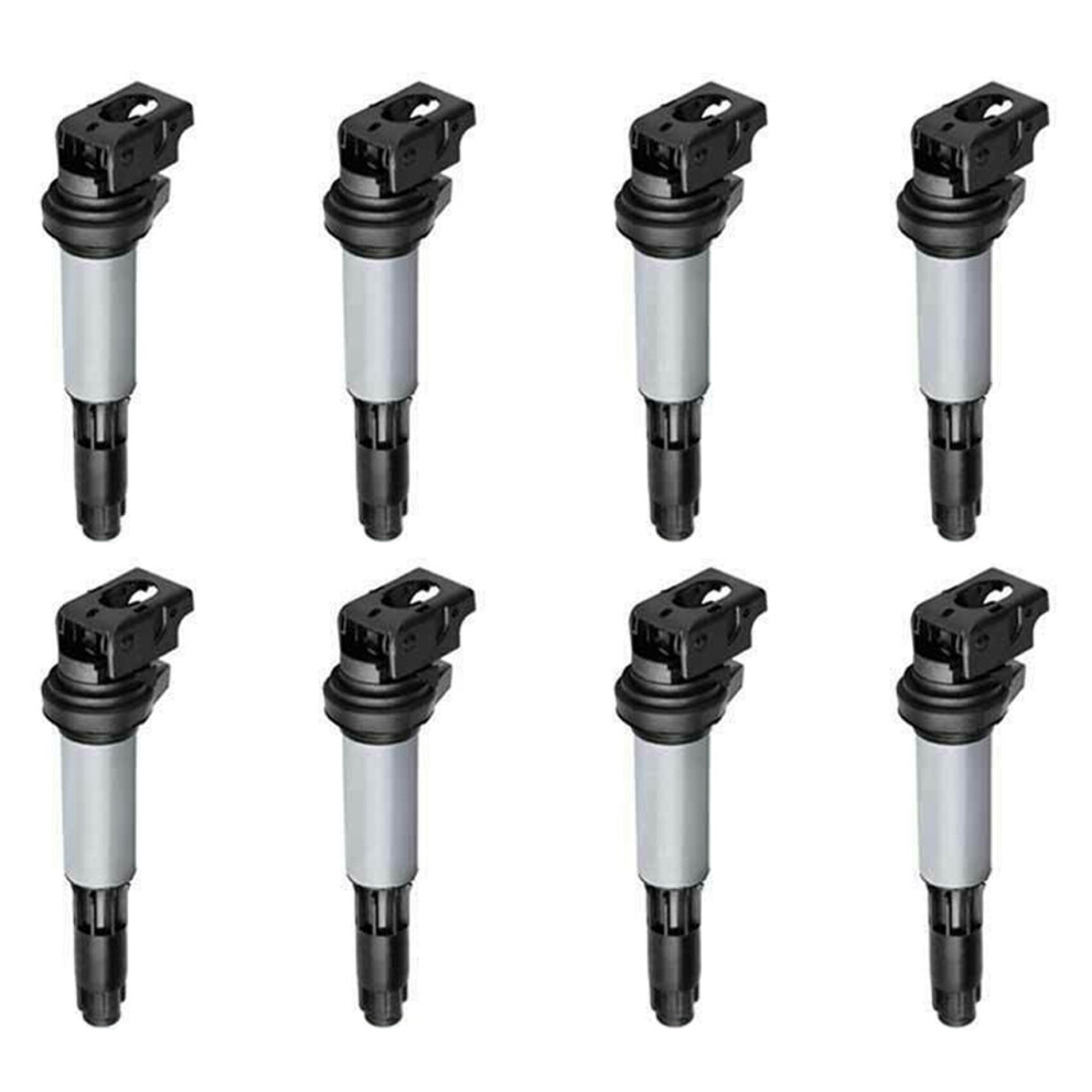 8X Ignition Coils UF522 for -BMW E60 545I 550I 645Ci 650I 745I 750I 750Li E53 X5 12131712219