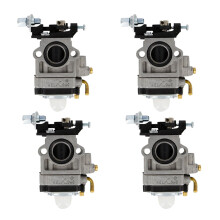 4X Accessoires de taille-haie Tondeuse Carburateur à deux temps pour moteur 40Cc 43Cc 49Cc Mini Chopper tout-terrain à 2 temps