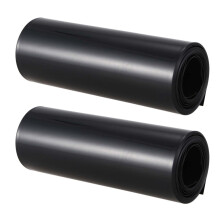 2X PVC Heat Shrink Tubing Wrap RC Battery Pack NiMH NiCd(2M 120MM Black)