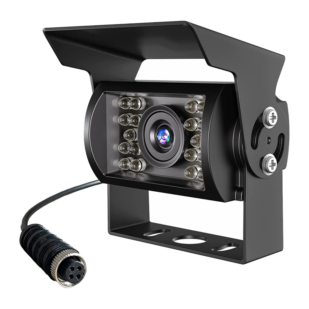 1080P Hd Backup Camera, Ip69 Waterproof Wide View Angle Reversing Rear View Camera For Monitor Truck Trailer Pickup 4762365772928