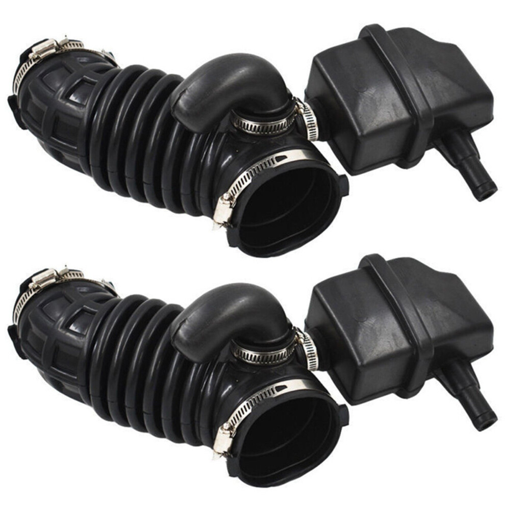 2X New Engine Air Intake Hose With Upper Duct For 07-12 Sentra 16576-Et000,07-12 Sentra 2.0L 16576Et00a Black 4761833290377