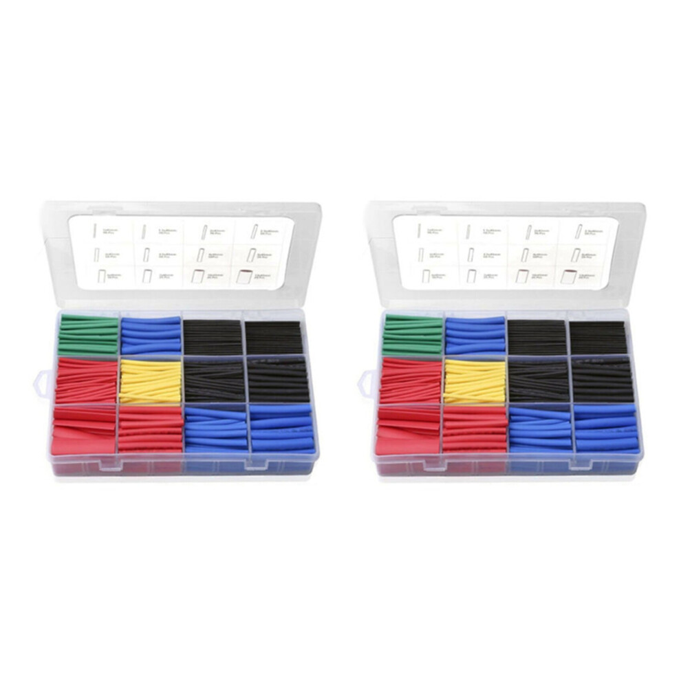 1120 pièces de gaines thermorétractables pour isolation de câbles électriques de voiture
