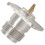 2X N Type Female RF Coax Connector 4-Hole Panel Mount with Solder Cup,Silver 3
