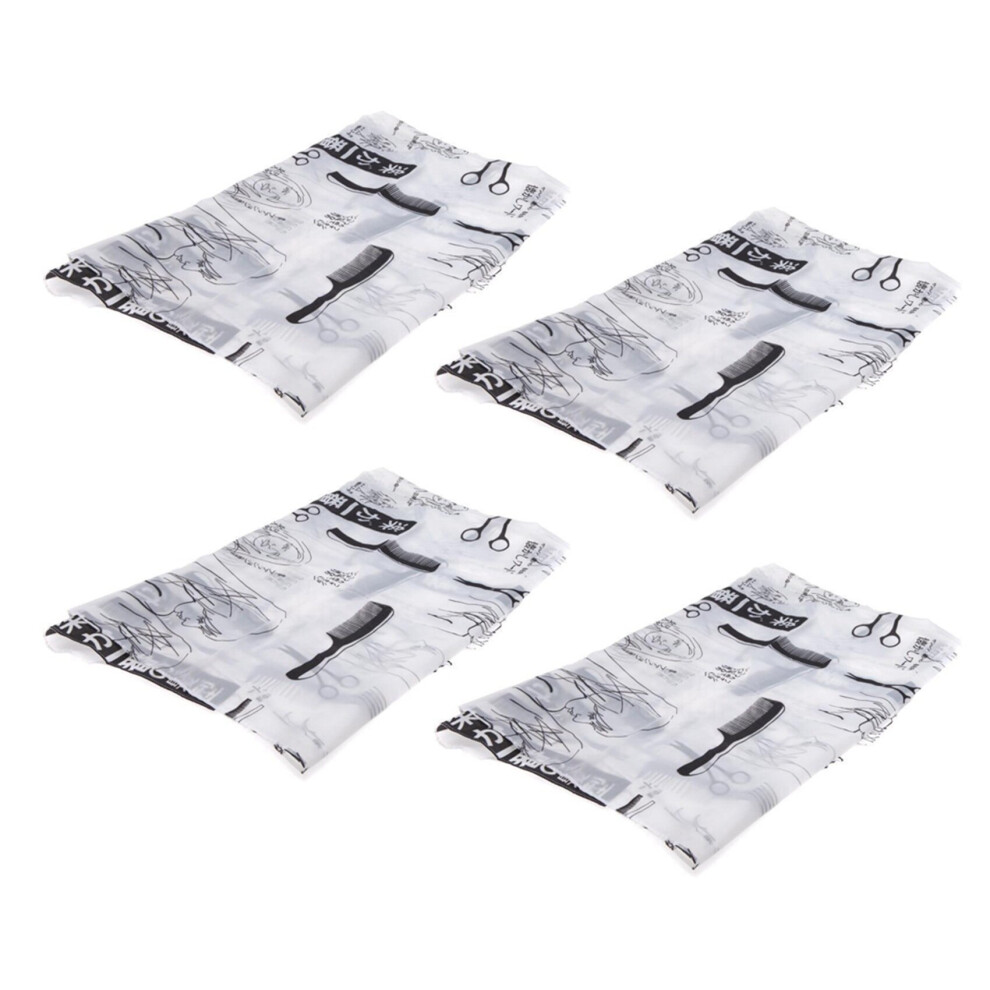 Tlily Black 4X Adult Salon Barber Gown Cape Hairdressing Hairdresser Hair Cutting Cloth