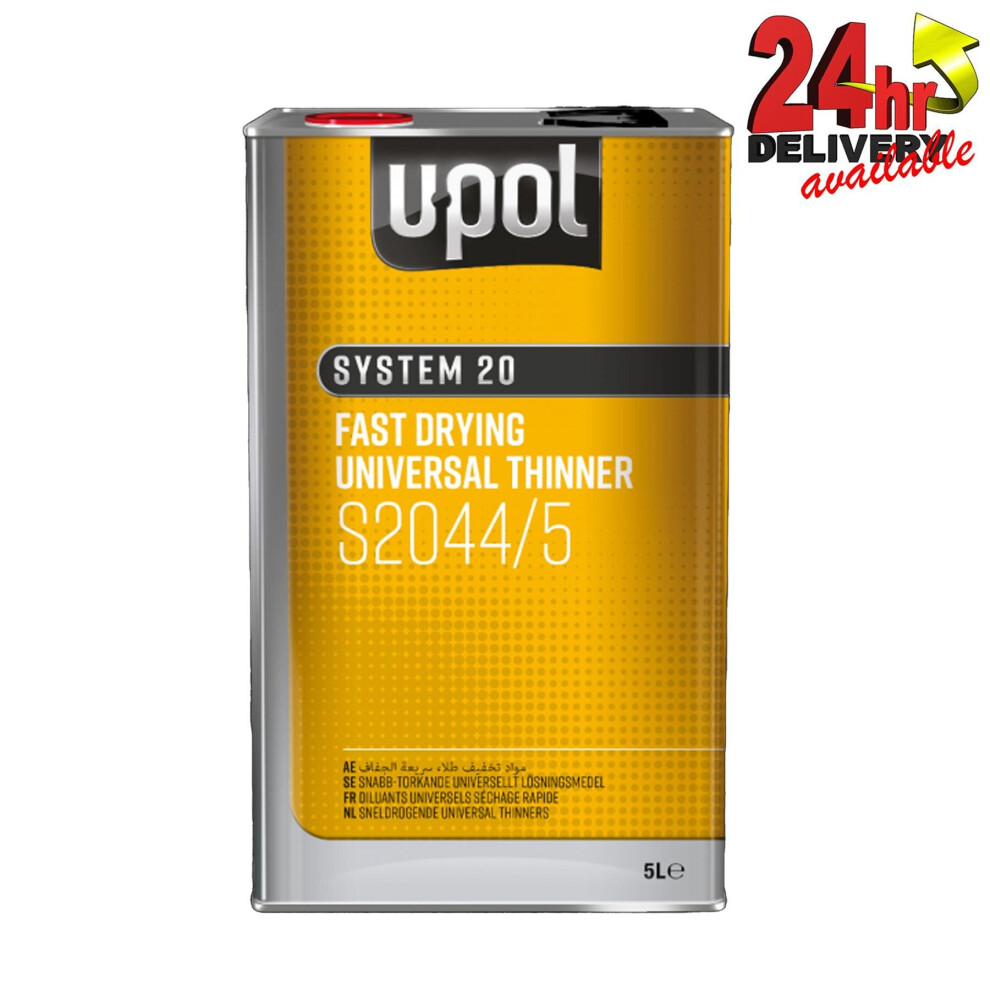 UPOL S2044/5 Fast Drying 2K Universal Thinner 5L tin