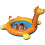 Intex Colorbaby Giraffe Spray Pool 1