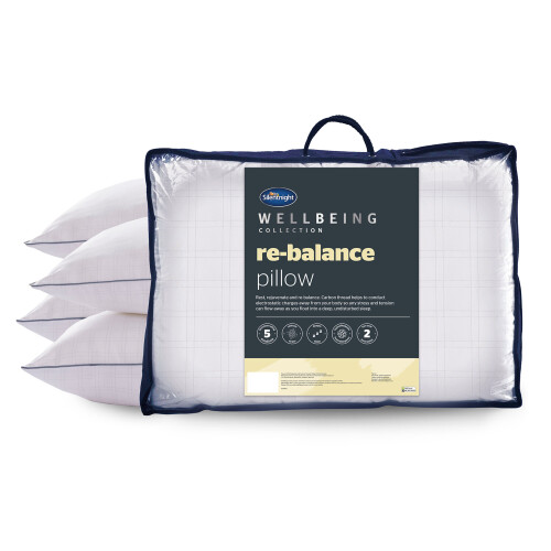 Silentnight Silentnight Wellbeing Rebalance Pillow - 4 Pack