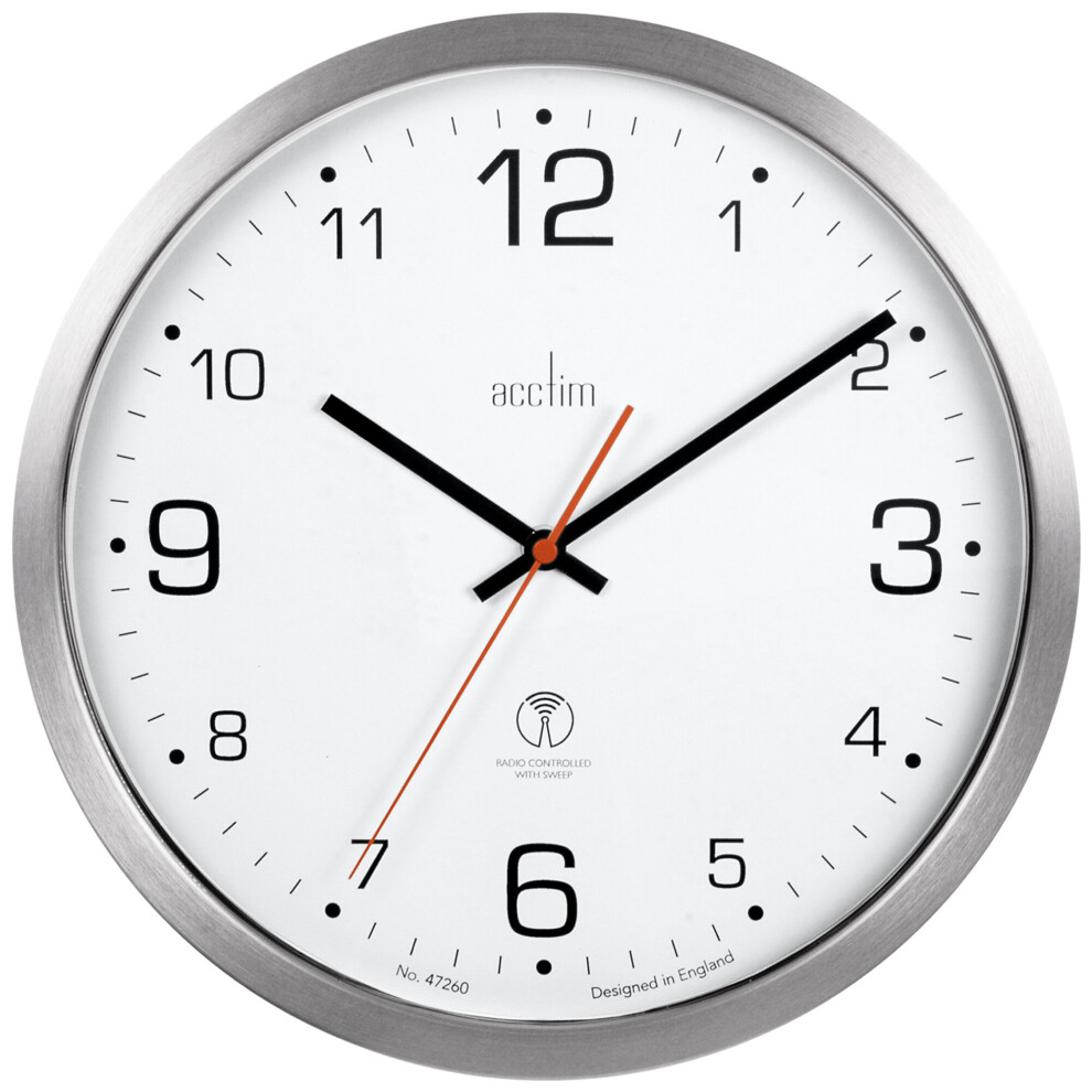 Acctim Atomik Radio Controlled Wall Clock