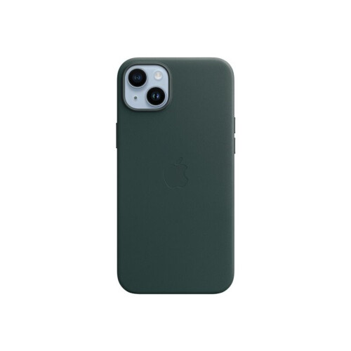 Apple Apple - Back cover for mobile phone - MagSafe compatibility - leather - forest green - for iPhone 14 Plus