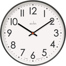 Acctim Ashridge Dark Grey Quartz Wall Clock
