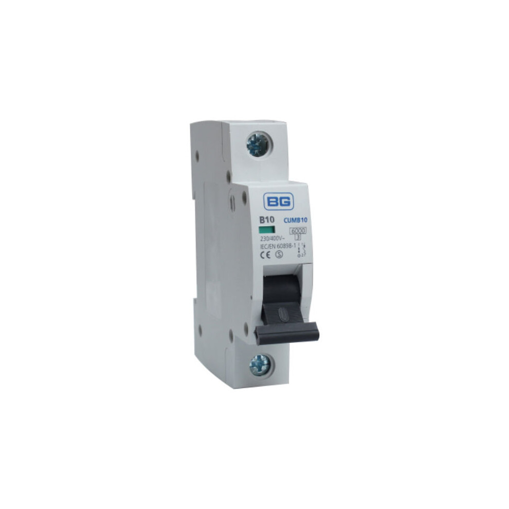 Bg Cumb10 Miniature Circuit Breaker Mcb Sp Type B - 10 Amp 5050765024815