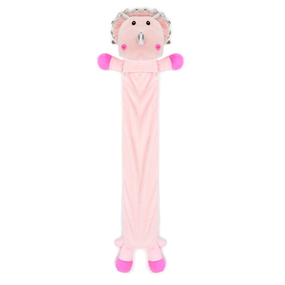 Slumberzzz Pink Dinosaur 3D Novelty Midi Hot Water Bottle