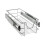 AREBOS AREBOS Sliding drawer for kitchen cabinets and fitted cupboards - additional storage - 30cm 11