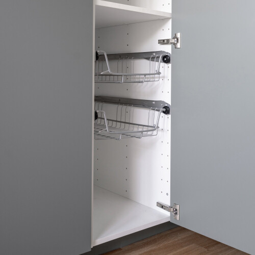 AREBOS AREBOS Sliding drawer for kitchen cabinets and fitted cupboards - additional storage - 30cm 1