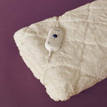 (Double) Silentnight Teddy Fleece Electric Blanket Easy Fit