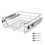 AREBOS AREBOS Sliding drawer for kitchen cabinets and fitted cupboards - additional storage - 50cm 6