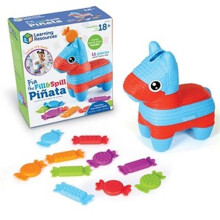 Learning Resources LRNLER9135 Pia the Fill & Spill Pinata, Multi Color - Pack of 4