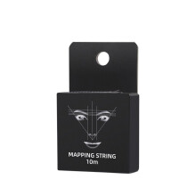 (  Black) Microblading Pre Inked Eyebrow Mapping String Thread Tattoo Brow Marker