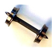 Bowser BOW40198 33 in. Metal Wheel Sets with Needlepoint Axles - Pack 20