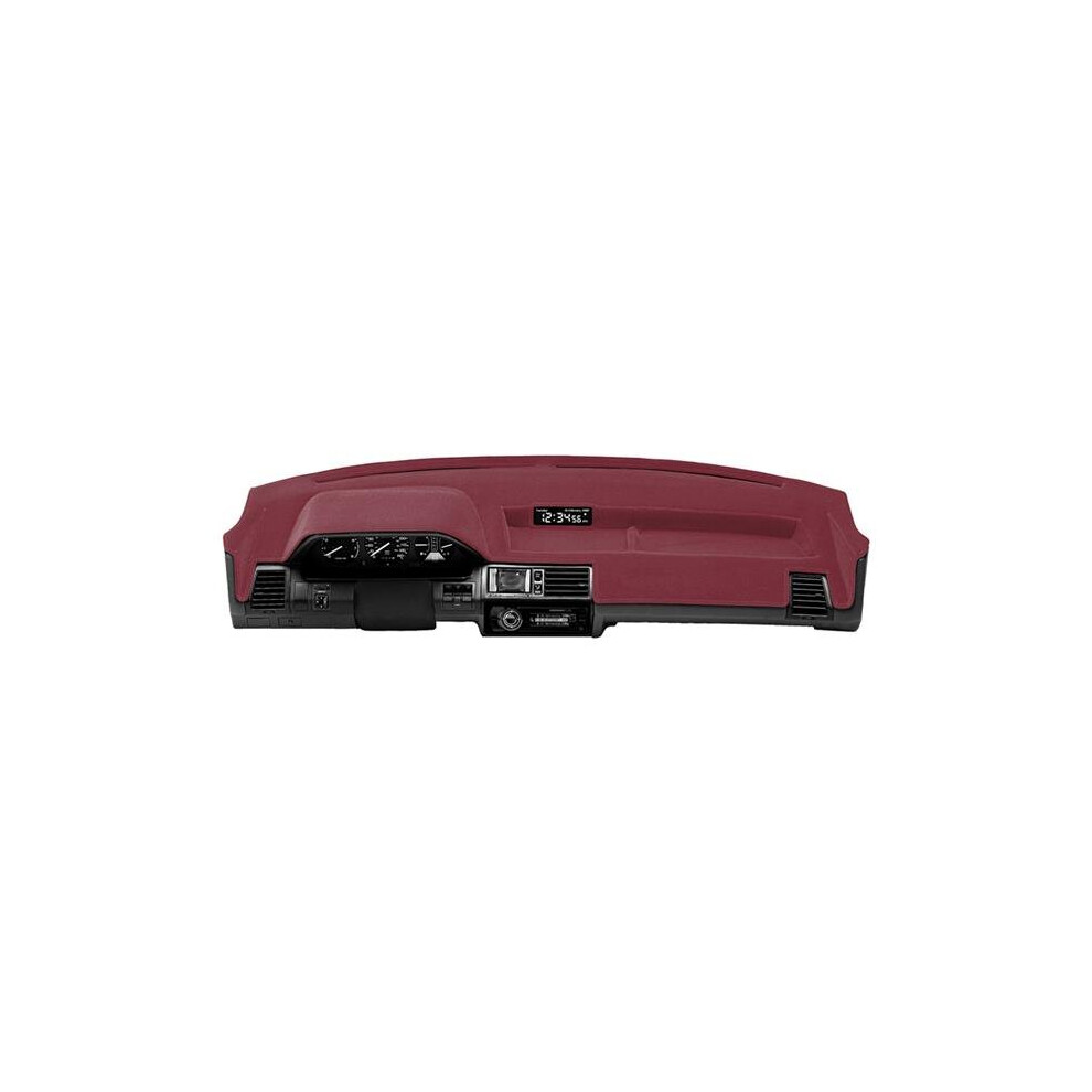Coverking Cdcp7ns9928-Titan Xd Custom Tailo Dashboard Covers For 2016-2021 Nissan Titan Xd, Poly Carpet Red 736236848023