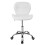 (White) Home Office Chair Computer Desk Swivel Adjustable 1