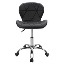 (Black) Home Office Chair Computer Desk Swivel Adjustable