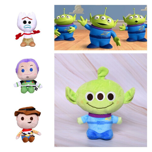 Plush Toy Story Toys Woody Buzz Stuffed Dolls Alien Forky Pillow Decor Kids Gift on OnBuy