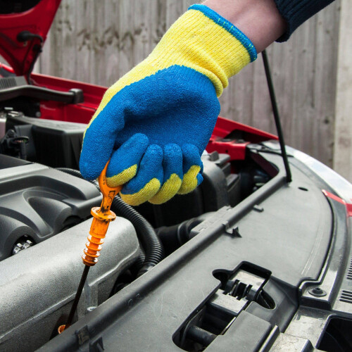 (Medium) Heavy Duty Work Gloves (Pack of 3)