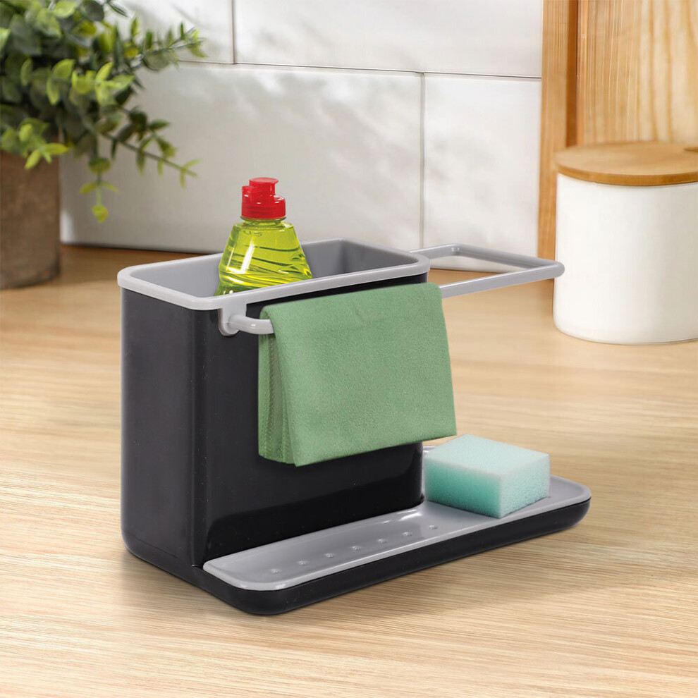 Kitchen Sponge Cloth Holder Sink Caddy Organiser