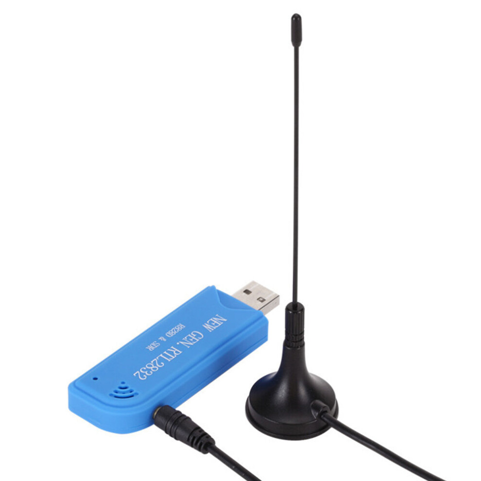 Portable Mini Dongle With Antenna FM Radio USB2.0 Amplifier SDR Receiver