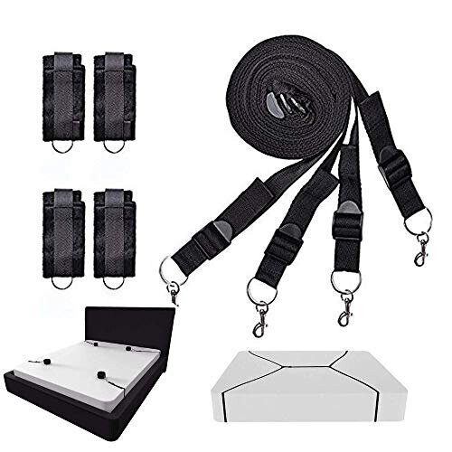 Adjustable Black Soft Exercise Kit for Couples
