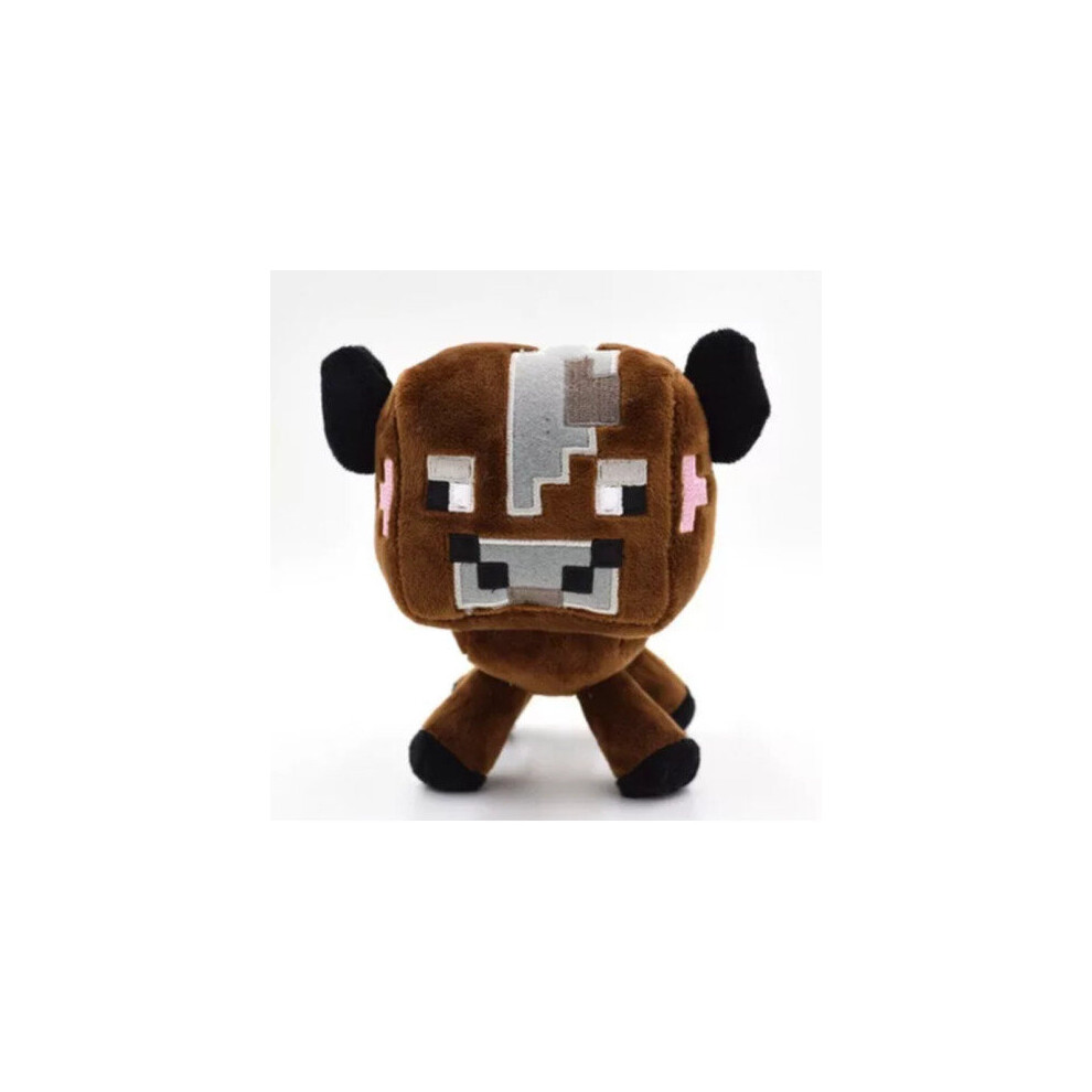 Paktoo (16Cm Cow) Minecraft Children's Stuffed Animal Brown