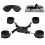 Adjustable Black Soft Exercise Kit for Couples 4