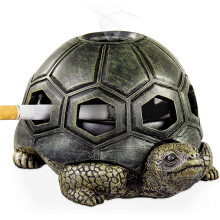 Cigarette Ashtray With Lid Cute Turtle Ashtray Decoration