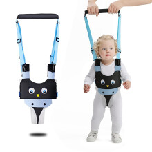 Handheld Baby Toddler Adjustable Safety Carrier (Black Penguin)