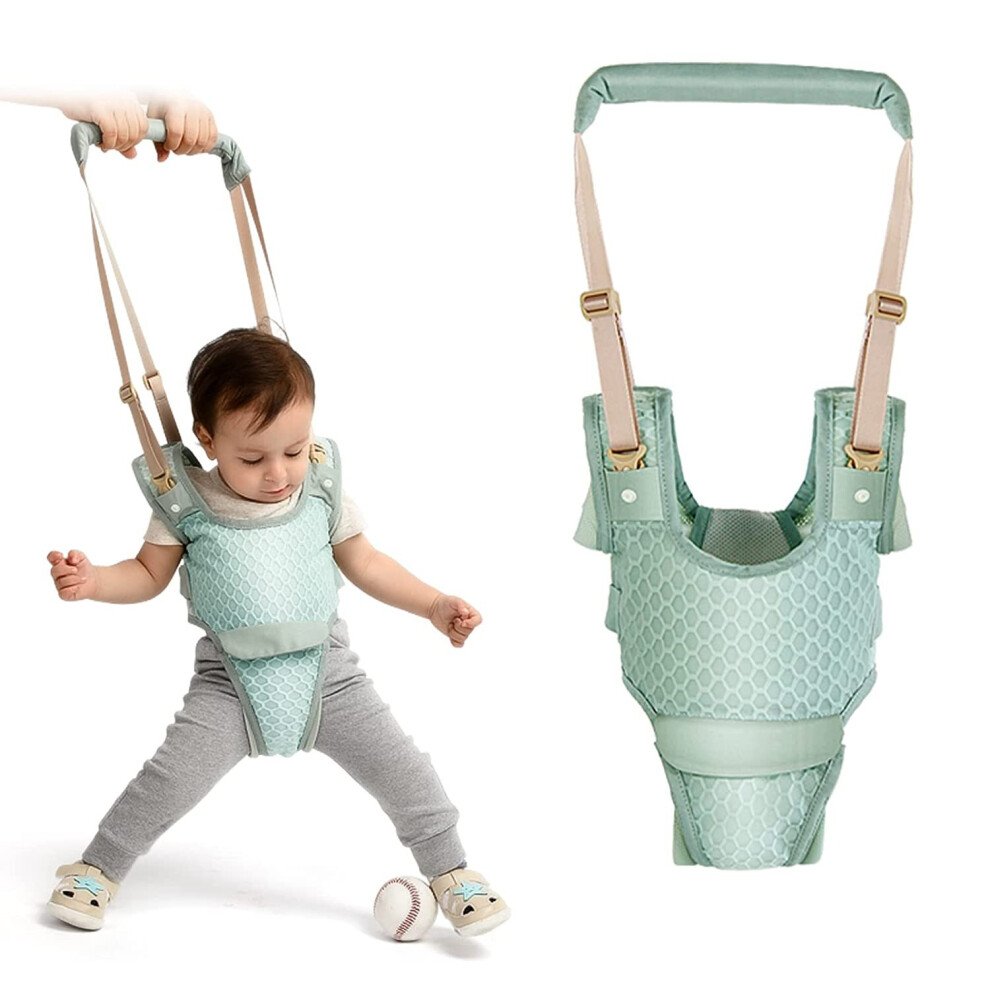Handheld Baby Toddler Belt Adjustable Baby Assist Belt (Mint Green)