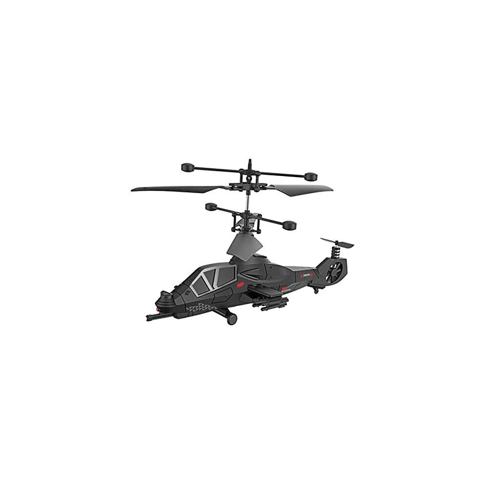 XIAOKEKE RC Helicopter with Gyro LED Light Radio Remote Control 3 Channels Helicopter Boy Toy Charging Electric Aircraft Kids Drone Beginner