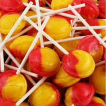 Dobsons Pear Drop Mega Lollies 25 Pieces