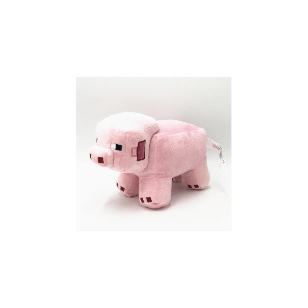 (28cm Pink pig) Minecraft Children's Stuffed Animal