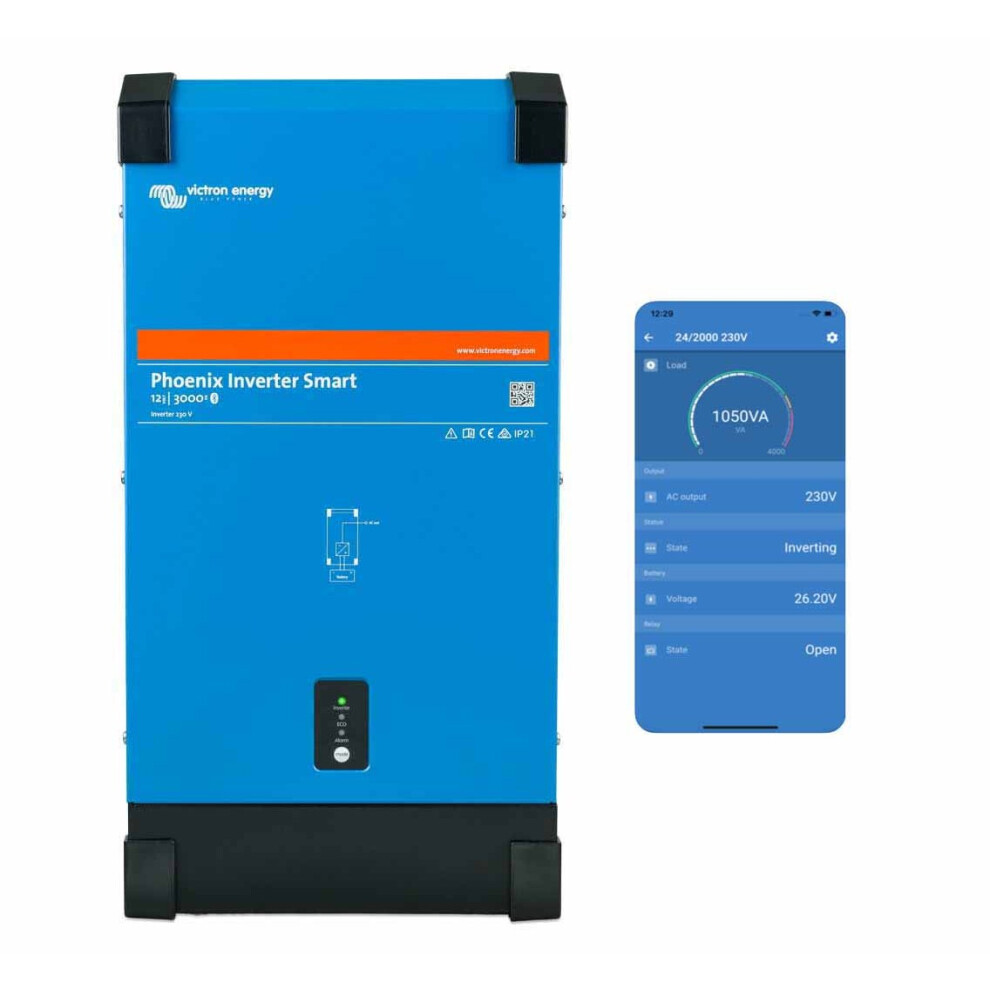 Victron Energy Phoenix Power Inverter 24V 3000Va Smart Pure Sine Wave 8719076047377