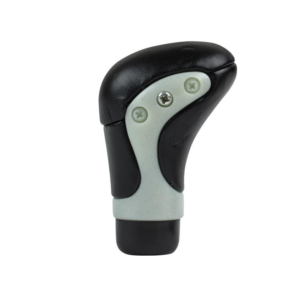 Leather Gear Shift Knob Stick Manual Shifter Selector Lever Change Black 5038673811376