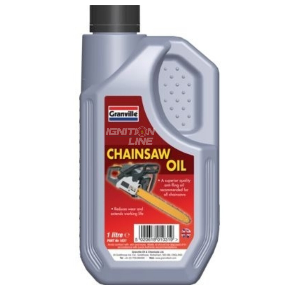 Granville Quality Chainsaw Oil Lubricant Fluid Anti Fling SAE 30 1L