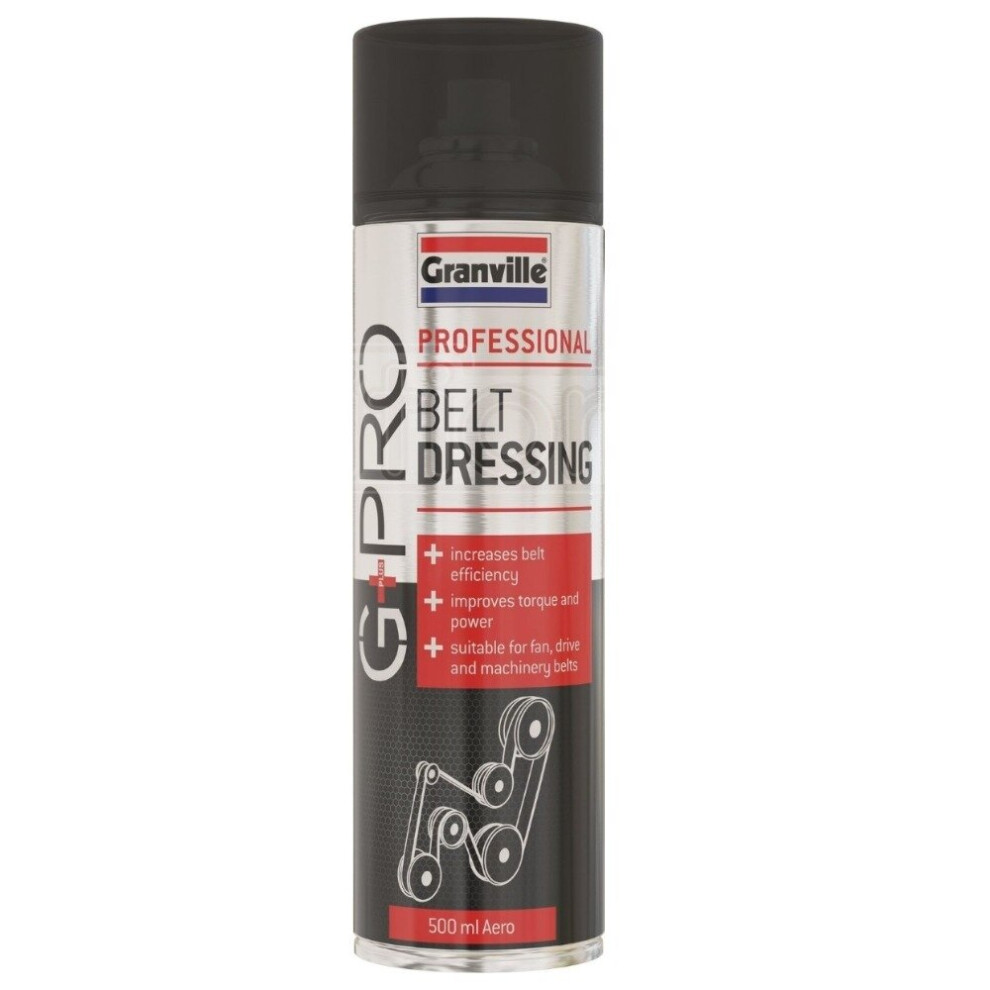 Granville Car Belt Slipping Lubrication Dressing Protection Spray Vehicle 500ml