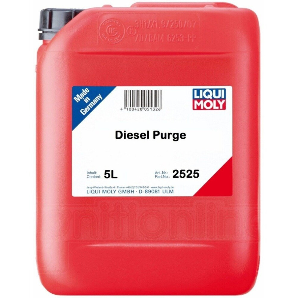 Liqui Moly Diesel Purge Injector Cleaner Car Engine System Fuel Treatment 5L