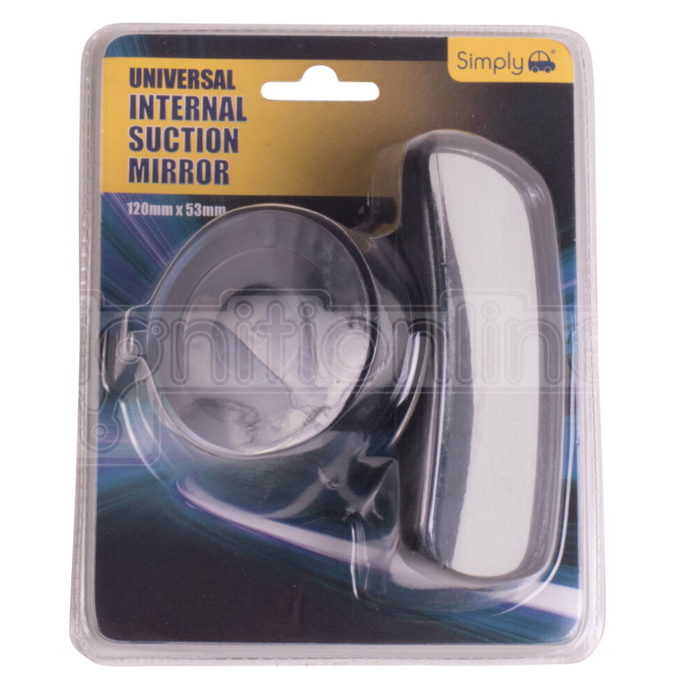 Suction Cup Rear View Adjustable Mirror Learner New Driver Instructor Baby Wide Simply