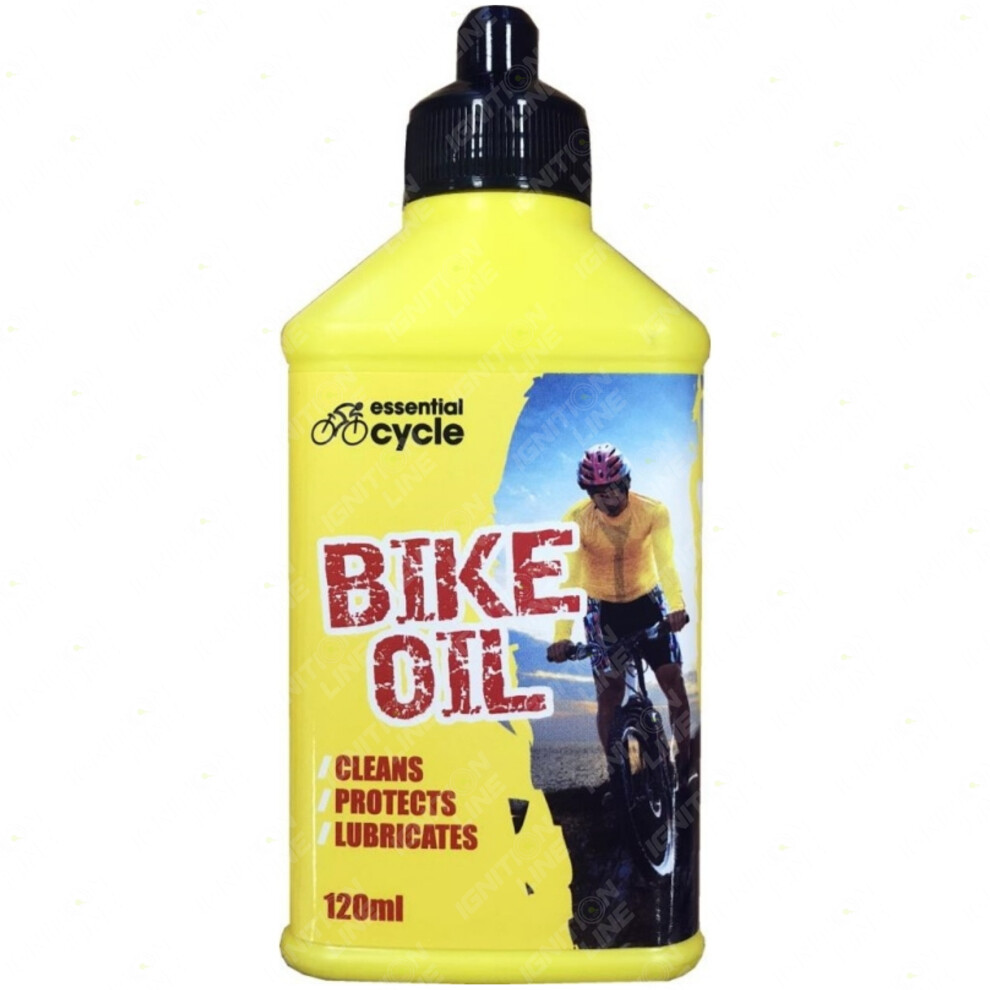 Rapide Essential Cycle Bike Chain Oil Cleans Protect Lubricates 120ml